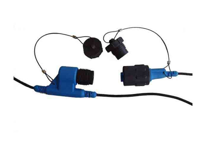 Buy cheap Waterproof Male Female Geophone Connector SH17-WCR-2M2F KCK Screw product
