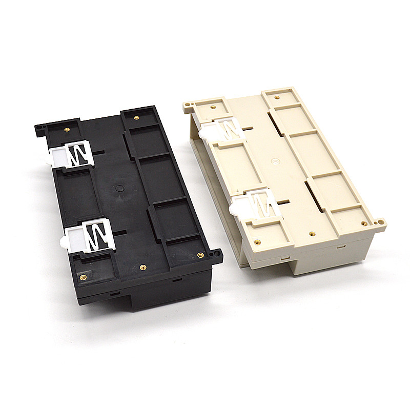 Buy cheap Black Plastic PLC Din Rail Enclosures 179*100*48mm For Relay PCB Electronics Housing from wholesalers