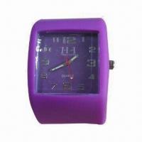 Buy cheap Silicone Watch in Various Model, with Japan Movement, Customized Logos and product