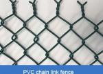 Buy cheap ASTM E2016 Garden Cyclone Fencing Panels 6 Ft Vinyl Coated Chain Link Fence from wholesalers