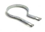 Buy cheap Chain Link wire Fence 1-7/8/1.875/ 48mm Line post  corner end post  Brace Tension Band from wholesalers