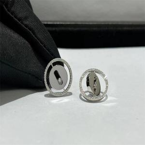 Buy cheap Custom 18k White Gold Diamond Earrings Messika Diamond Earrings For Women product