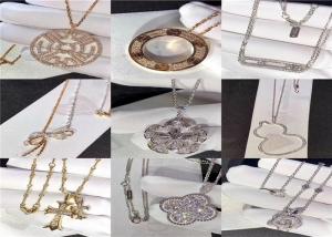 Buy cheap Magnificent Custom 18K Gold Jewelry For Wedding / Engagement Ceremony dubai jewelry brands product