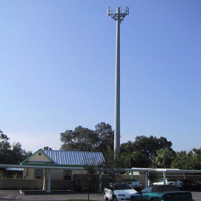 Buy cheap CDMA 15m Monopole Tower For Transmission Line product