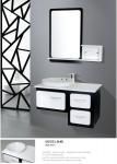 Buy cheap Balck / White modern floating bathroom vanities wall mount soft closer with drawer from wholesalers