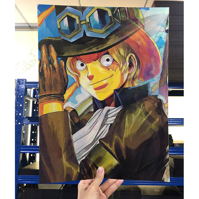 Buy cheap One Piece 3D Lenticular Poster Animation Characters Luffy And Zoro Prints product