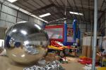 Buy cheap Gaint PVC Inflatable Advertising Balloons Mirror Ball Customized Made from wholesalers