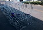 Buy cheap Rapid Development Concertina Coil Fencing / Triple Strand Prison Wire Fence from wholesalers
