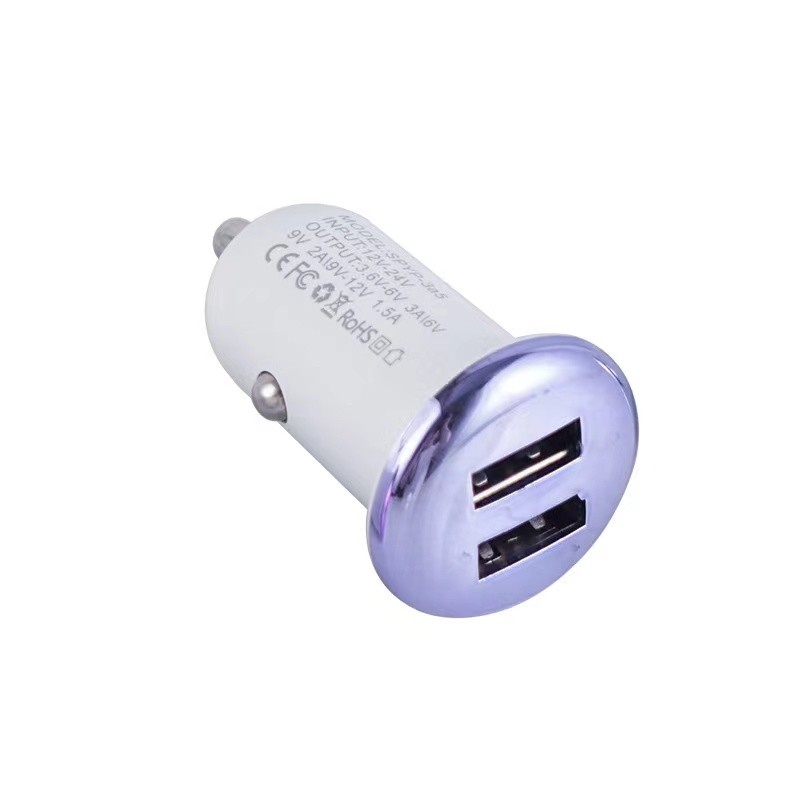 Buy cheap 9V 2A Fast Car Charger Adapter 20W 2 USB Car Charger For Phone from wholesalers