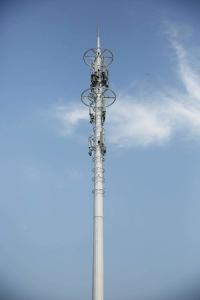 Buy cheap Mono Pole Galvanized Self Supporting Antenna Tower product