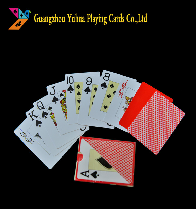 Buy cheap Poker Size Standard Index Jumbo Playing Cards / 100% Plastic Casino Grade Playing Cards from wholesalers