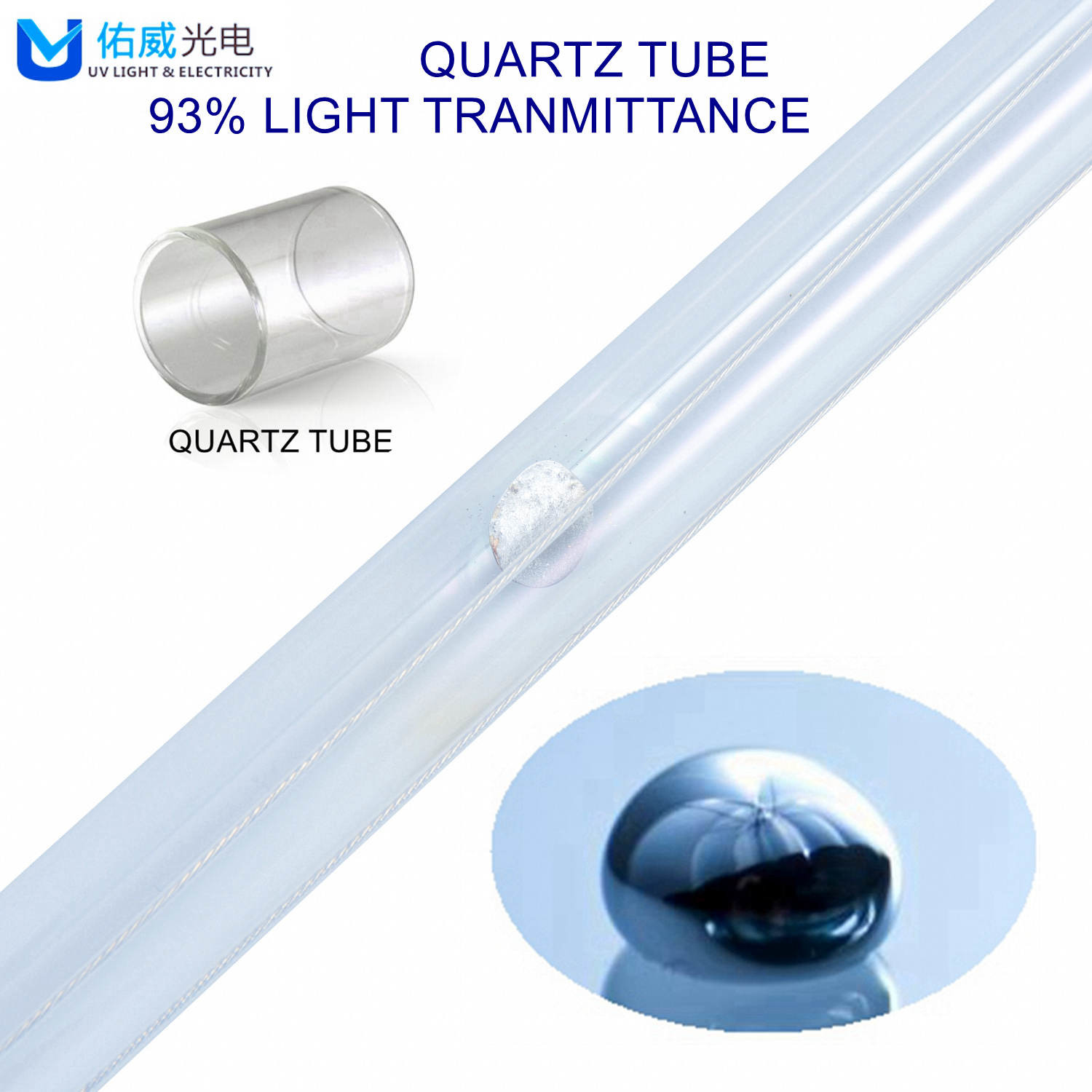 Buy cheap 75w Waterproof Amalgam UV Lamp 25-200cm For Drinking Water Treatment from wholesalers
