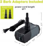 Buy cheap Plastic 38w Submersible Water Pump Fish Tank from wholesalers