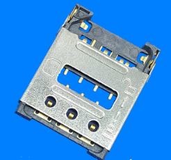Buy cheap Cover Type 6P Internal Welding Nano SIM Card Connectors from wholesalers