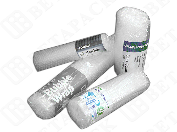 Anti Static Bubble Wrap Rolls Shipping / Packaging Clear Bubble Film Long for sale
