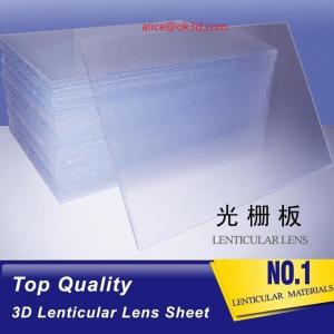 Buy cheap 1200MMX2400MM cylinde line lenticular sheet 25 lpi 4.1mm thickness lenticular for uv flatbed printer and inkjet print product