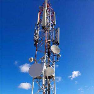 Buy cheap 60m Tubular Steel Tower Telecommunication 3 Legged Self Supporting product