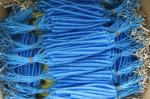 Buy cheap 6m self locking metal hook contractility fishing line coil lanyard rope blue security cord from wholesalers