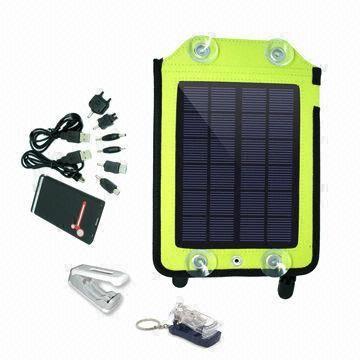 Buy cheap 2.5W Portable Solar Backpack with Multifunctional Solar Charger, USB Port, Convenient/Safe to Use from wholesalers