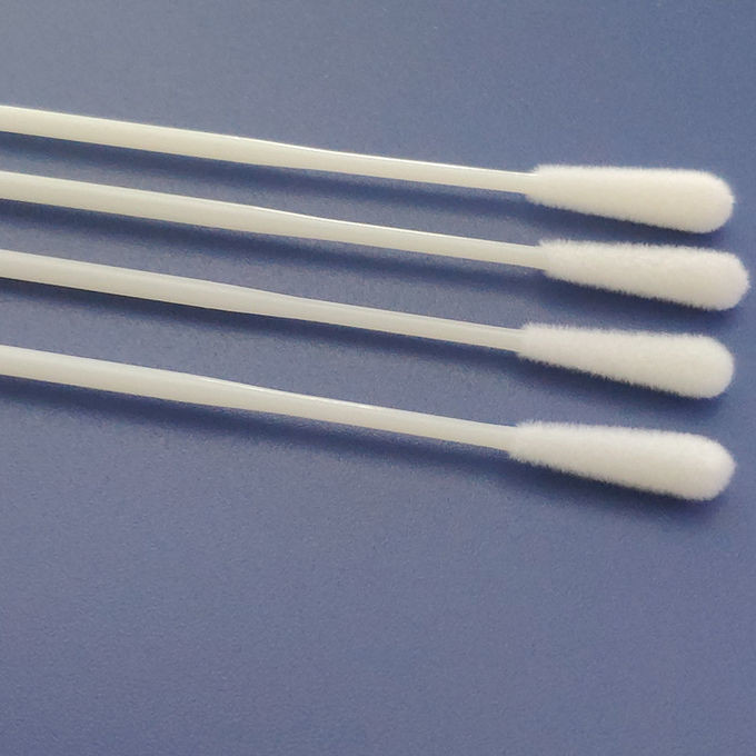 Buy cheap Disposable Specimen Collection Nylon Flocked Nasal Swab For Covid Test from wholesalers