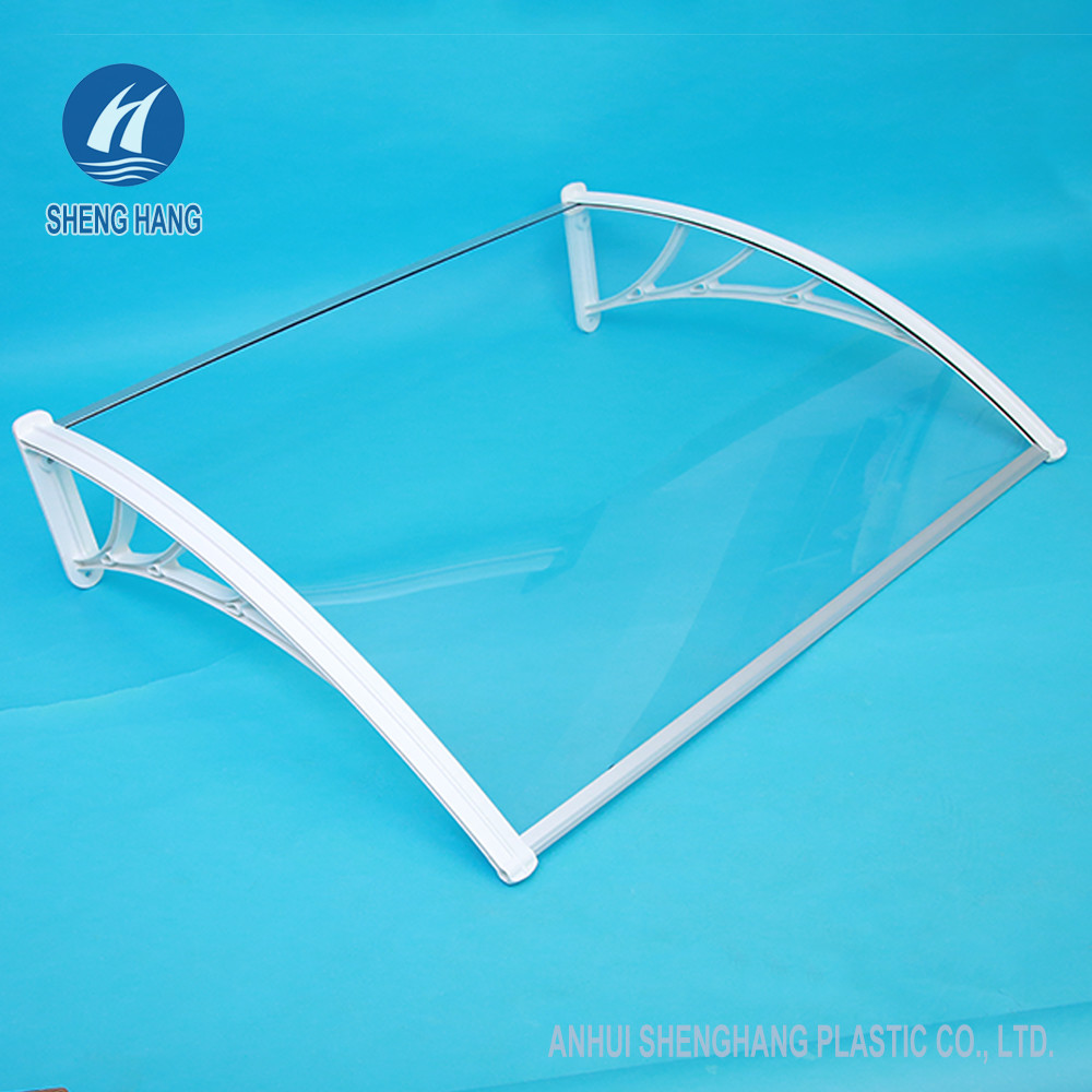 Buy cheap Plastic Support Frame Solid Polycarbonate Panel Awning For Home And Business from wholesalers