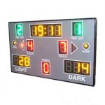 Buy cheap Red Green Yellow Color Portable Electronic Basketball Scoreboard For College from wholesalers