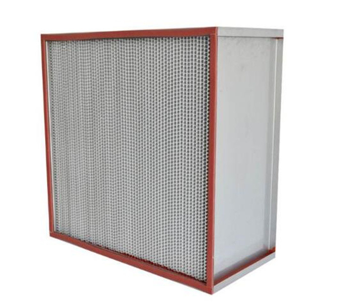 Buy cheap Glass Fiber High Temperature Air Filter Galvanized Frame ISO Certification product