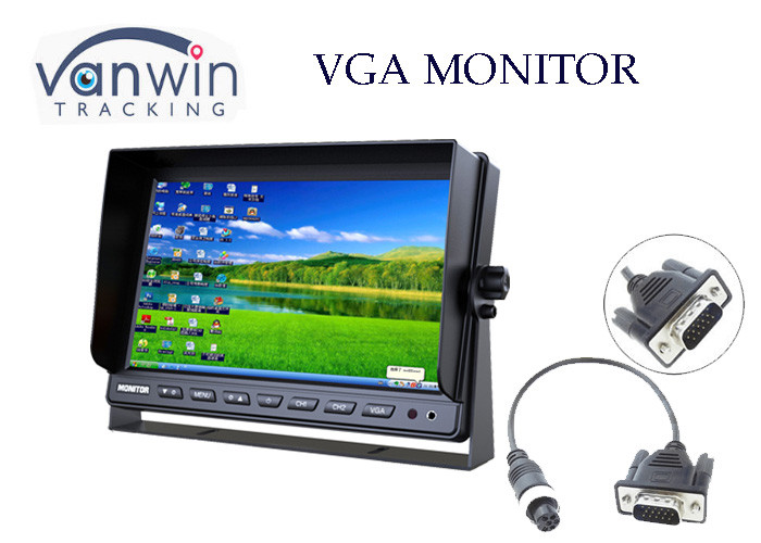Buy cheap HDMI VGA 7 TFT LCD Monitor High Resolution With 2 Video Cameras Inputs from wholesalers