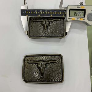 Buy cheap Bull Head Belt Buckle Hardware Anti Scratched Normal Plating product