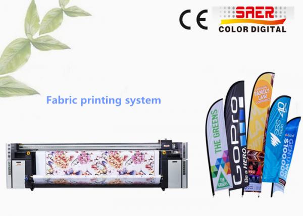 Buy cheap Displays Flag Printing System Inkjet Textile Printing Machine from wholesalers
