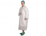 Buy cheap Earth - Friendly Disposable Plastic Lab Coats , Disposable White Coats from wholesalers
