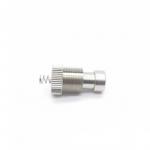 Buy cheap Silver 6 Pin Footswitch 100ohm Spst Momentary Normally Open from wholesalers