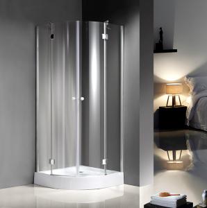 Buy cheap Quadrant Curved Glass Shower Enclosures For Star Rated Hotels / Model Rooms product