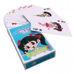 Buy cheap 0.3mm Thick Custom Playing Cards No Minimum , Waterproof Anime Playing Cards from wholesalers