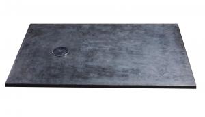 Buy cheap Stone Effect Polymarble Shower Bases , Black Shower Trays CE SGS Certification product