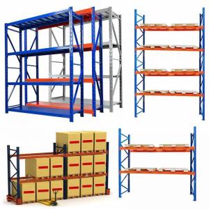 Buy cheap Adjustable Beam Racking 4 Tons Zbeam Steel Shelving For Wood SGS product