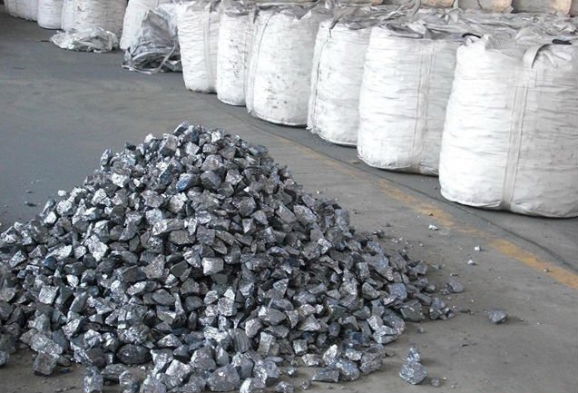 Buy cheap Industrial silicon metal 4402 silver gray and dark colour silicon stone from wholesalers