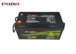 Buy cheap 250ah LiFePO4 RV Battery Max Charge Voltage High Temperature Performance 14.6V With BMS from wholesalers