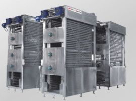 Buy cheap HACCP Multi Step In Line Vertical Bread Baking Cooling Towers product