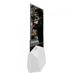 Buy cheap Indoor Information 1920 RGB Floor Stand Digital Signage 5ms 0.85cd/W product