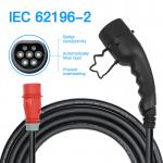 Buy cheap TYPE 2 Level 2 32A 16A 3.3KWH Domestic Car Electric Charger At Home SAE J1772 from wholesalers