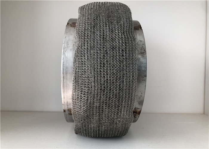 Buy cheap Knitted Wire Mesh Pad , Stainless Steel Mesh Pad Gas Liquid Separation Air Filter from wholesalers