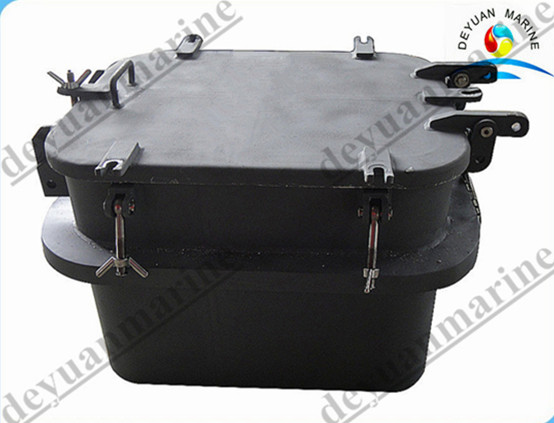 Buy cheap Carbon Steel Small Outfitting Equipment Deck Hatch Cover Watertight Spray Paint from wholesalers