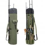 Buy cheap Portable Nylon Fishing Bags Fishing Rod Bag Case Fishing Tackle Tools Storage Bag from wholesalers