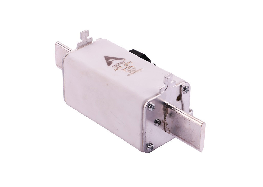 Buy cheap IEC60269 AS7 NH2XL gPV Cylindrical Blade Fuse Links 1000VDC 125A~400A 30KA 65W Short Circuit Protection from wholesalers