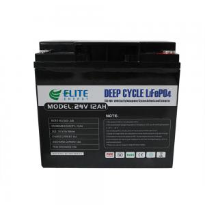 Buy cheap Rechargeable 24V 12ah EV LiFePO4 Battery Pack For Energy Storage product