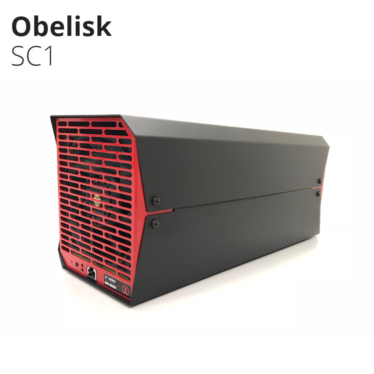 Buy cheap Highest Profable Obelisk SC1 Asic Bitcoin Miner With Blake2B-Sia Algorithms 550Gh/s 500W product