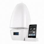 Buy cheap Wake Up Light with iPhone Docking, Dual Alarm Clock and Snooze Function, Measures 143 x 143 x 300mm from wholesalers