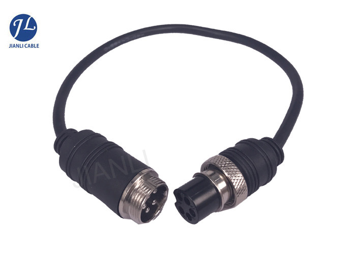 Buy cheap Waterpoof GX16 5Pin Aviation Cable Male To Male Connector Reversing Camera System product