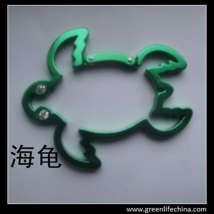 Buy cheap 2015 new design best sale animal shaped carabiner green turtles shape lanyard holder link product